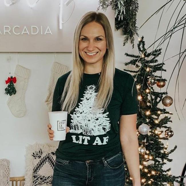 Lit AF Tee - Alley & Rae Apparel