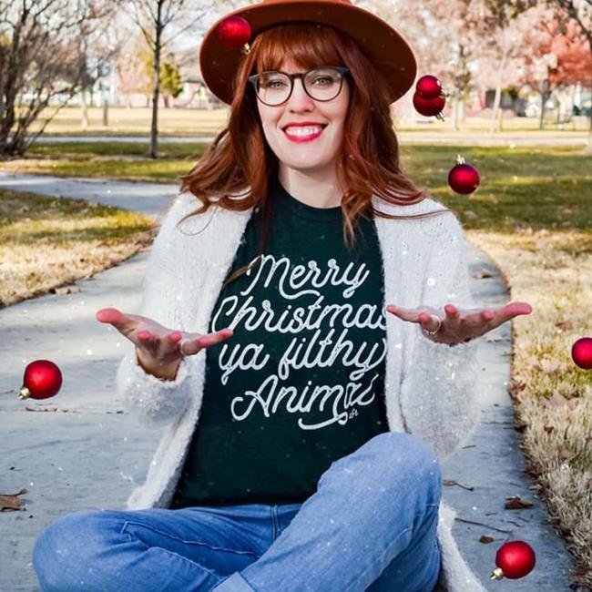 Merry Christmas Ya Filthy Animal Tee Shirt - Alley & Rae Apparel