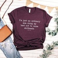 Ordinary Mom Lightweight Tee - Alley & Rae Apparel