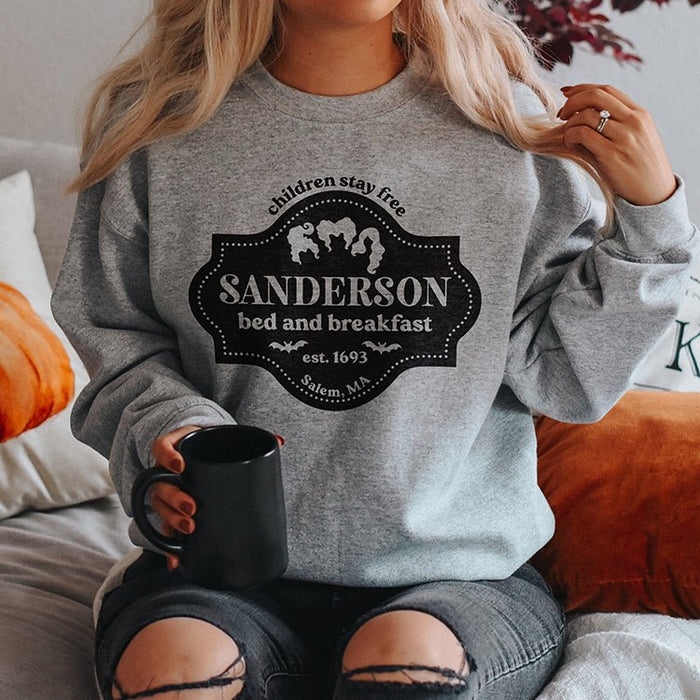 Sanderson Bed And Breakfast Sweatshirt - Alley & Rae Apparel