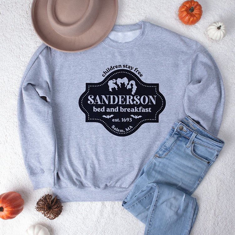 Sanderson Bed And Breakfast Sweatshirt - Alley & Rae Apparel
