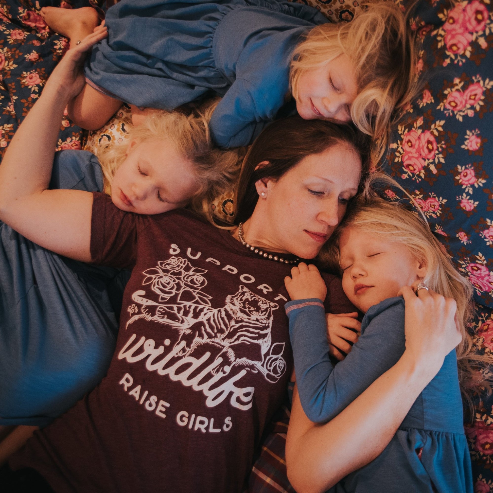 Support Wildlife Raise Girls Tee - Alley & Rae Apparel