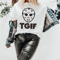 TGIF Lightweight Halloween Tee - Alley & Rae Apparel