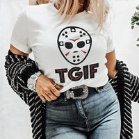 TGIF Lightweight Halloween Tee - Alley & Rae Apparel