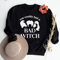 You Coulda Had A Bad Witch Crewneck Sweatshirt - Alley & Rae Apparel