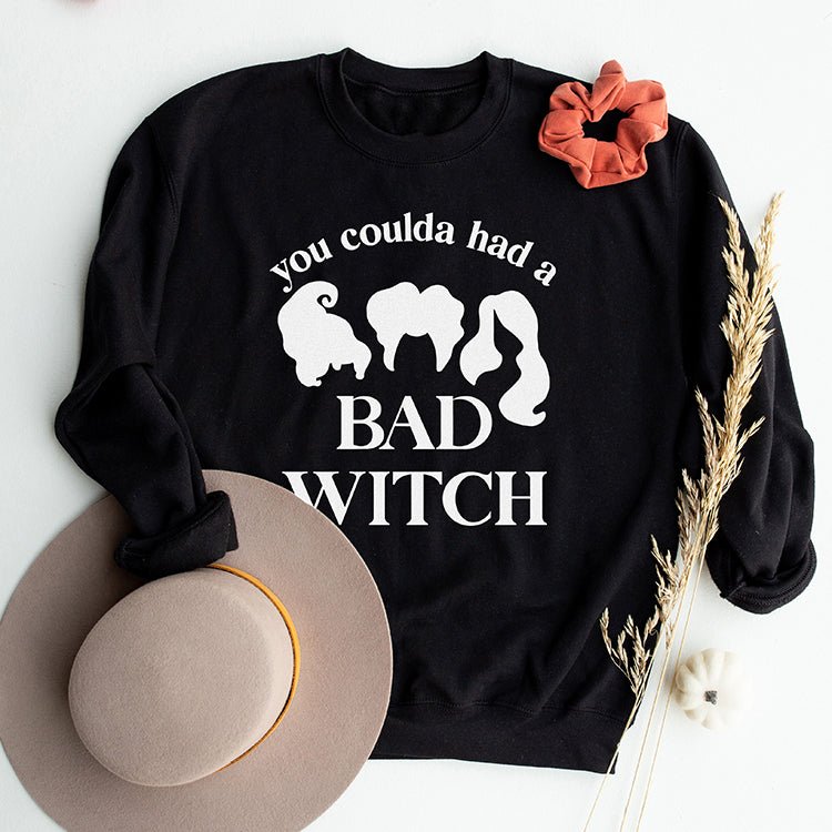 You Coulda Had A Bad Witch Crewneck Sweatshirt - Alley & Rae Apparel