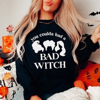 You Coulda Had A Bad Witch Crewneck Sweatshirt - Alley & Rae Apparel